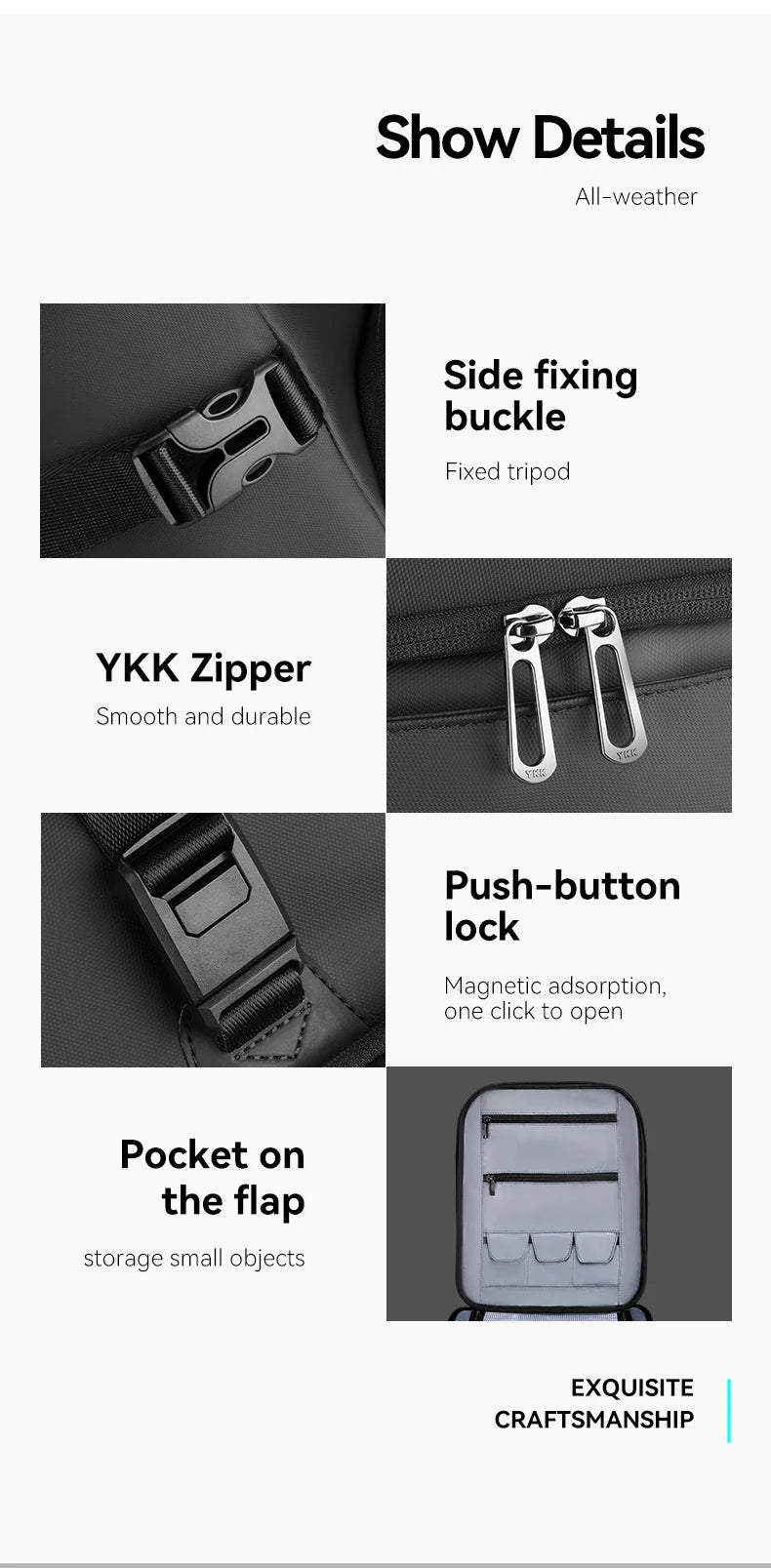 MARK RYDEN Camera Backpack Anti-Collision Multifunctional Backpack