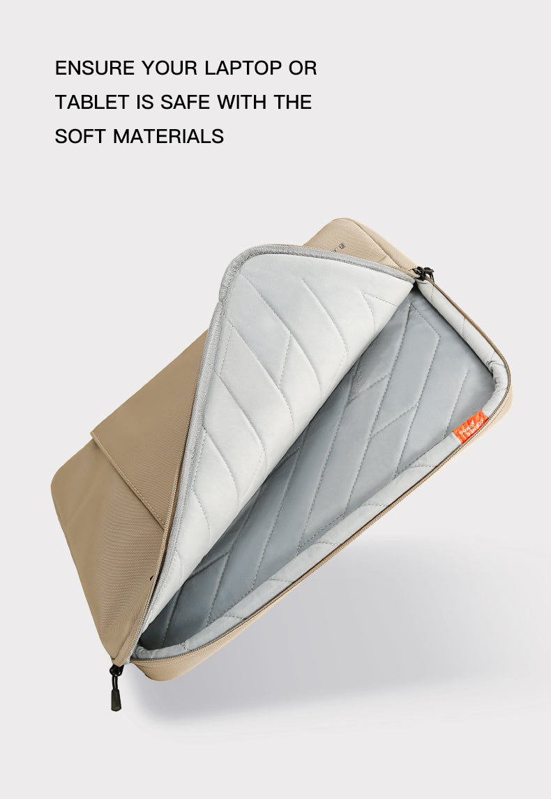 BANGE Protective Water Resistant laptop sleeve Business Style Laptop Briefcase Sleeve case Tablet Bag
