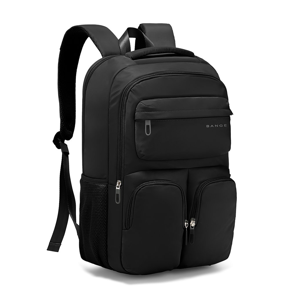 BANGE Waterproof Polyester Laptop Unisex Travel Every Day Backpack
