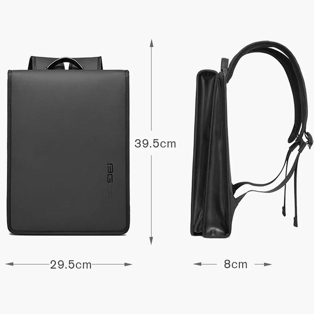BANGE Shell Design Waterproof 14"Laptop Compact Backpack Business School Anti-theft