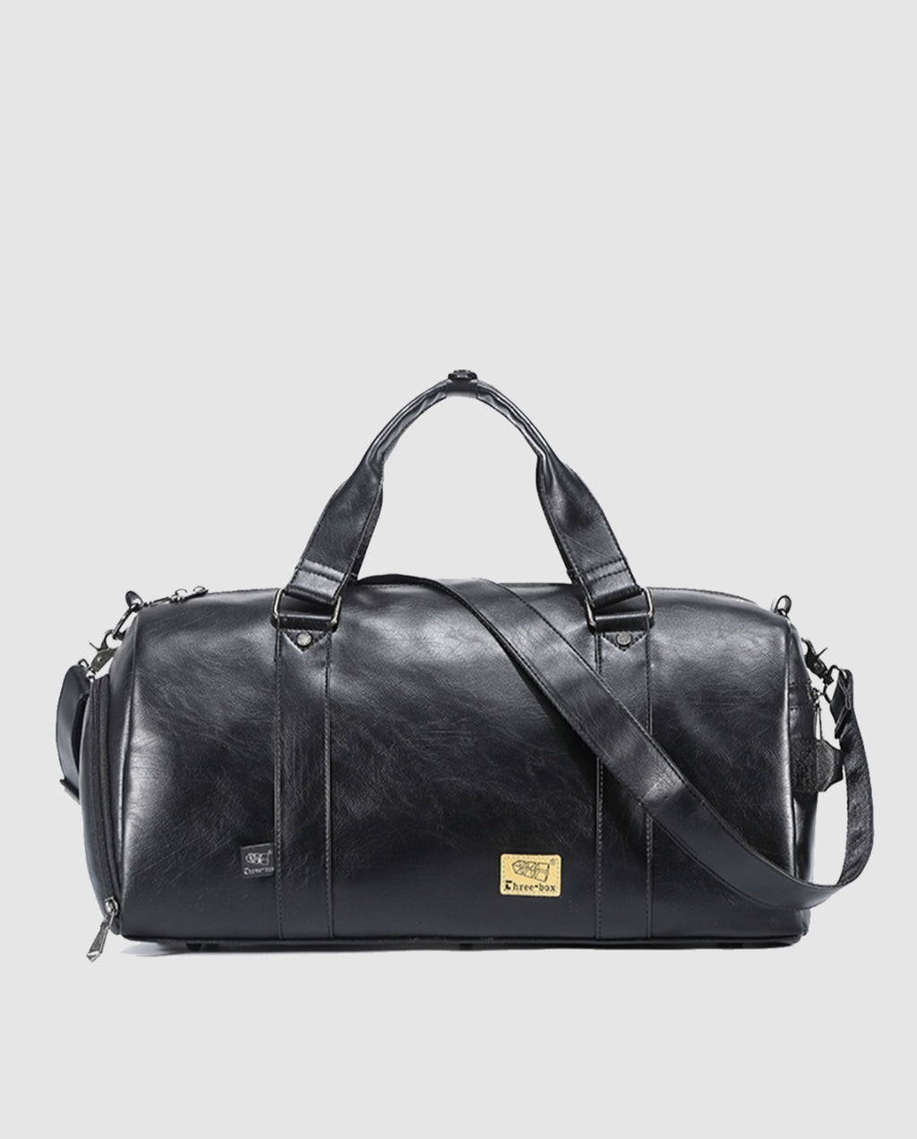 THREE-BOX Gym/ Travel Bag Leather Stylish Shoulder Bag