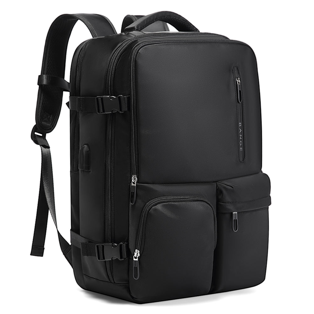 BANGE Large Capacity Waterproof Carry on Travel Bag Laptop Unisex Backpack