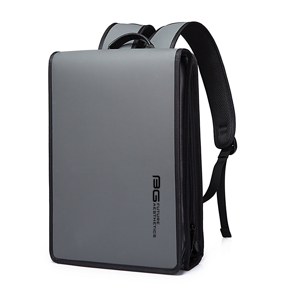 BANGE Shell Design Waterproof 14"Laptop Compact Backpack Business School Anti-theft