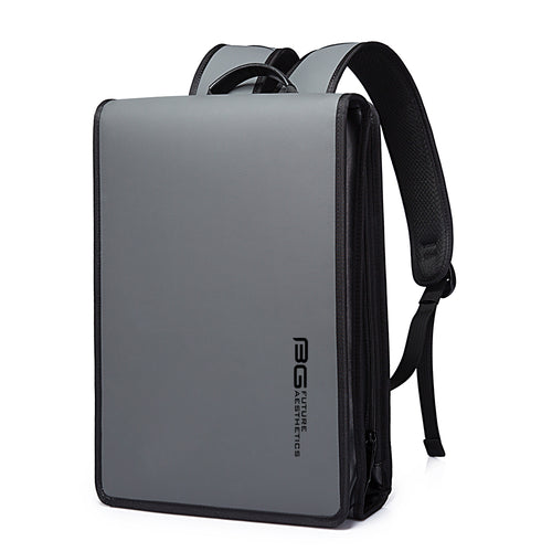 BANGE Shell Design Waterproof 14"Laptop Compact Backpack Business School Anti-theft