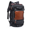 KAKA Vintage Large Capacity Canvas Outdoor Travel Luggage Backpack