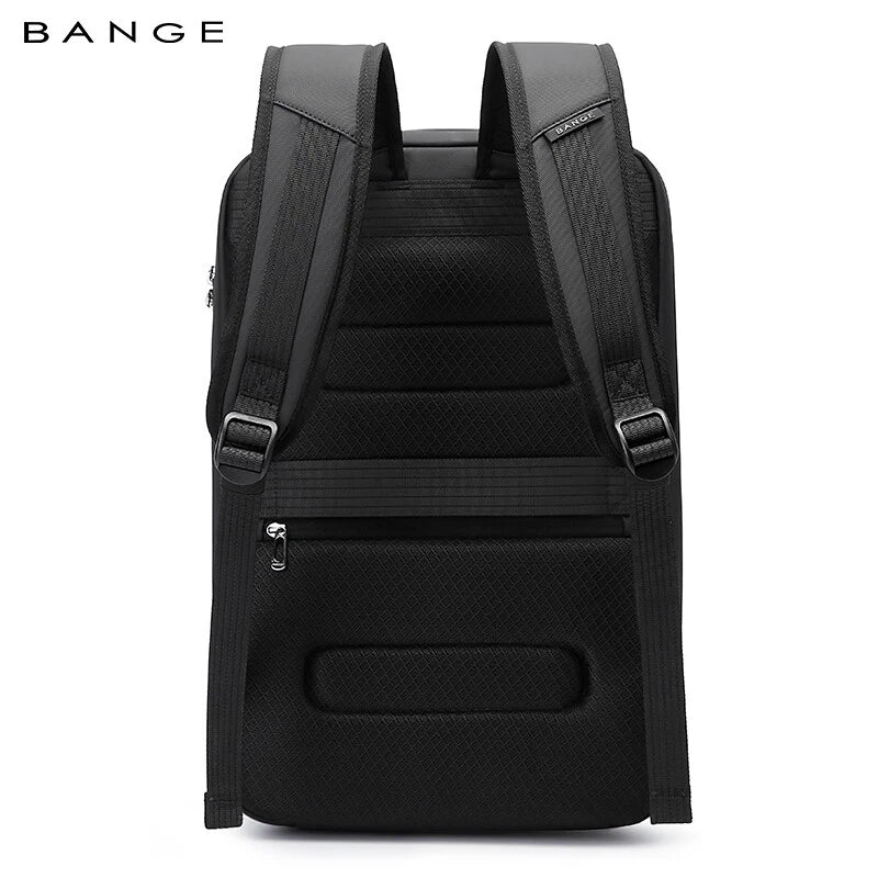 BANGE CYBER PVC Hard-Shell Waterproof TSA Lock Business Backpack