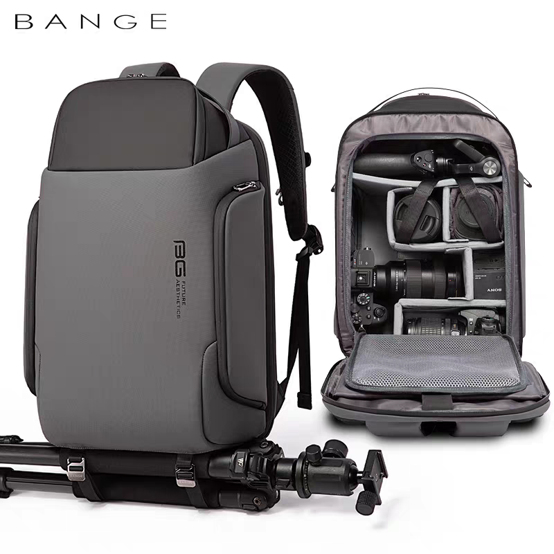 BANGE Professional Camera Backpack Multifunctional Large Capacity Camera Backpack
