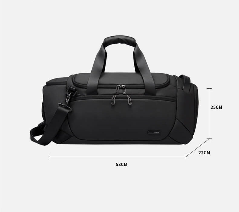 BANGE Multifunctional Waterproof Unisex Sports Gym Bag Travel Suitcase