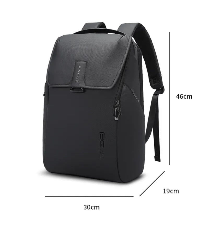 BANGE Anti-theft Waterproof Laptop City Business Backpack 15.6" Business Backpack