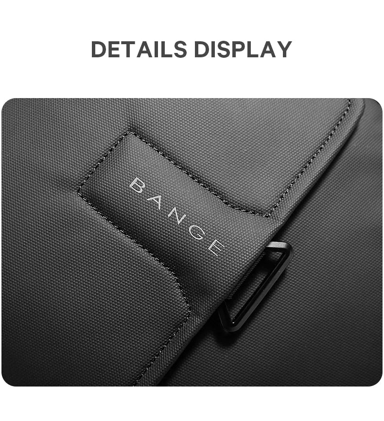 BANGE Anti-theft Waterproof Laptop City Business Backpack 15.6" Business Backpack