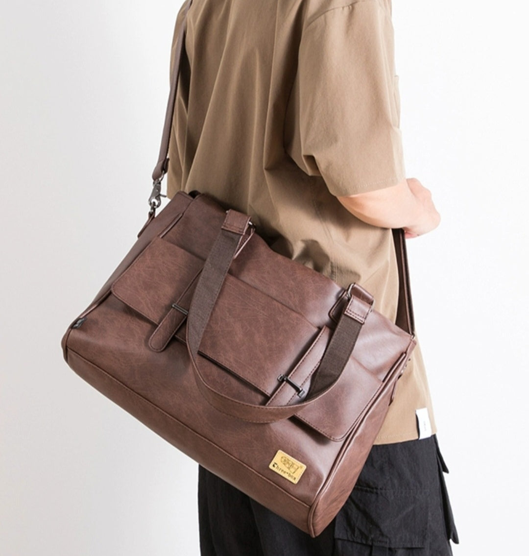 THREE-BOX Business / Office Bag Shoulder Bag 15.6" Laptop Bag