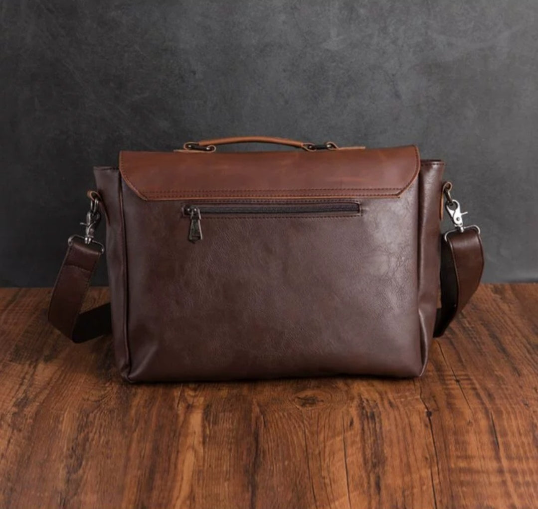 THREE-BOX Messenger Bag Classic Fashion Large Capacity Shoulder Bag