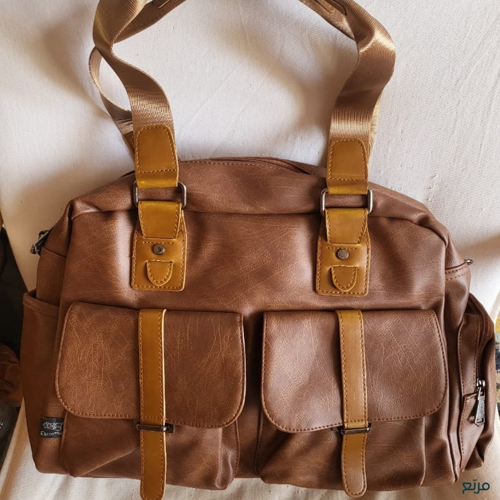 THREE-BOX Travel / Gym Bag Classical Fashion Leather Hand-Bag