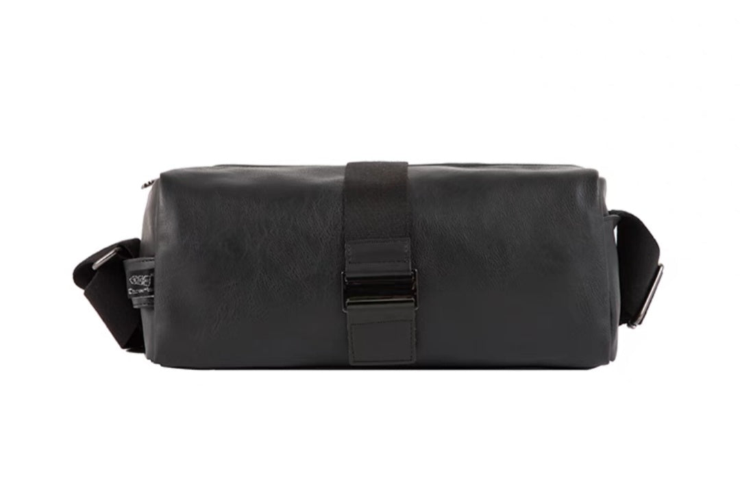 THREE-BOX Cross-Body Bag Leather Shoulder Bag