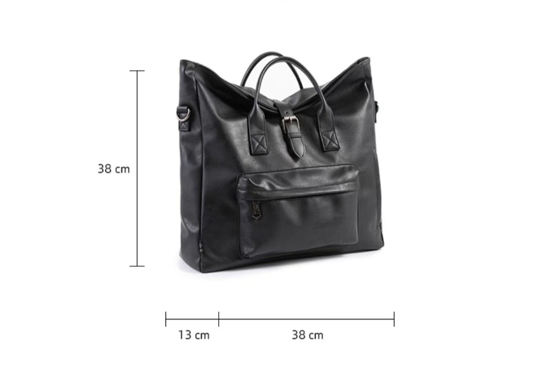 THREE-BOX 2-way Roll-Top Backpack / Shoulder Bag Casual Look