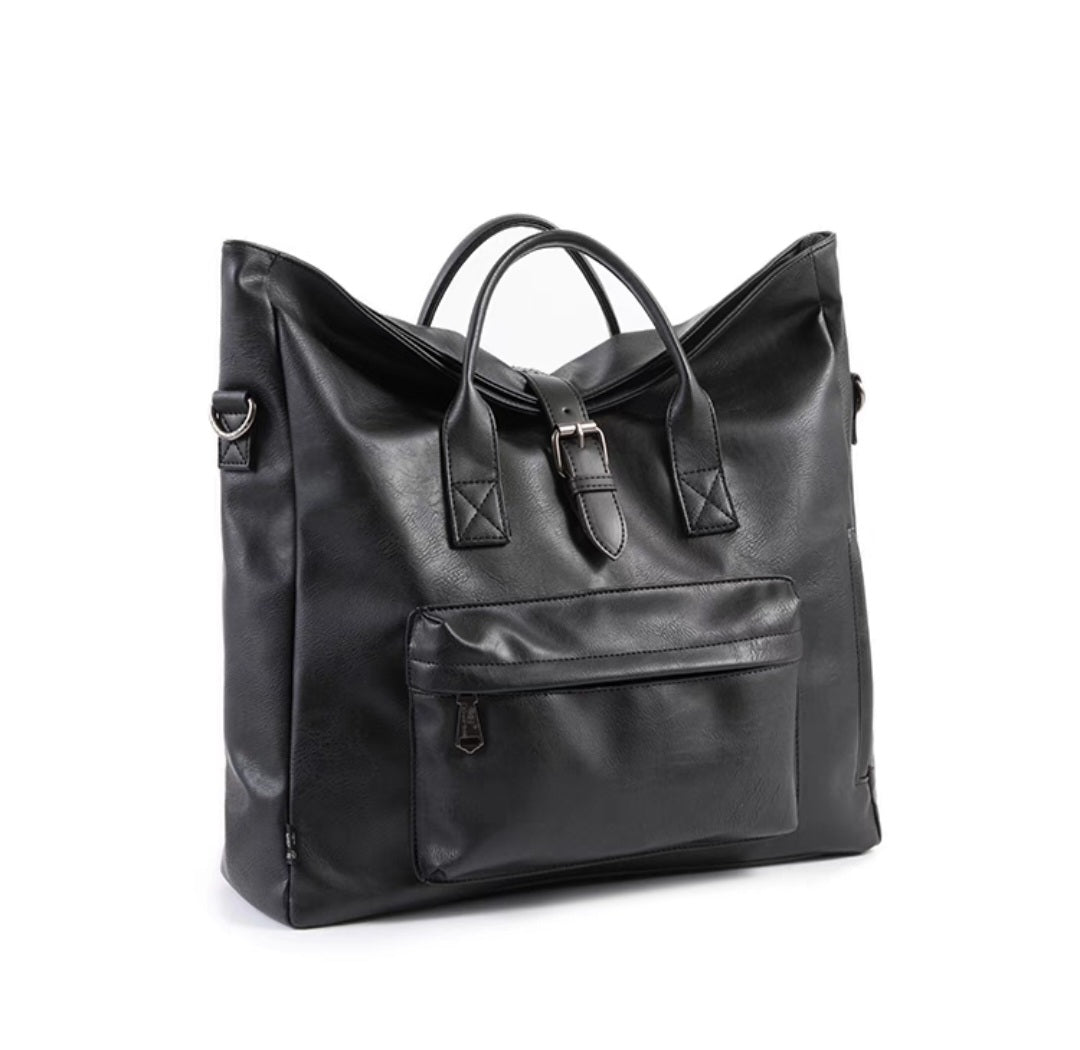 THREE-BOX 2-way Roll-Top Backpack / Shoulder Bag Casual Look