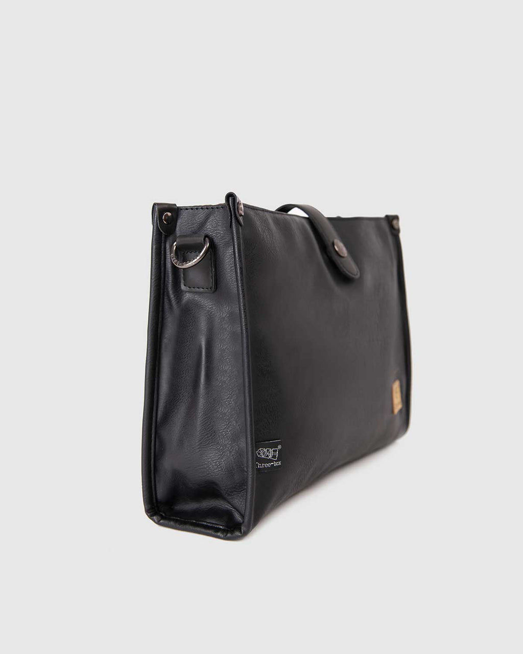 THREE-BOX Cross-body Bag Leather Shoulder Bag
