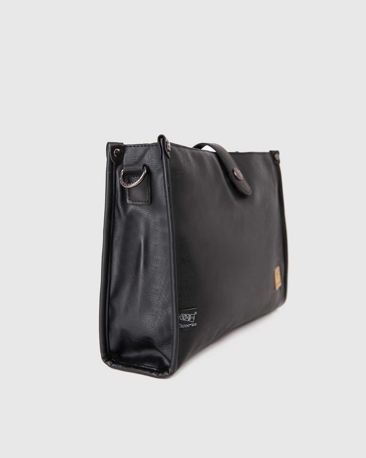 THREE-BOX Cross-body Bag Leather Shoulder Bag