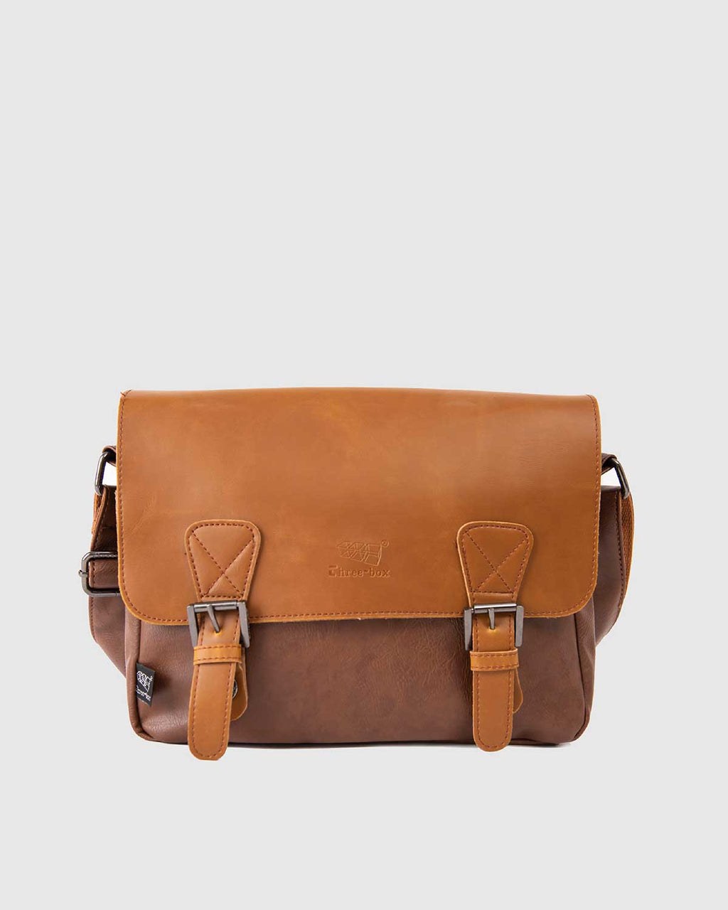 THREE-BOX Mini-Messenger / Cross-Body Bag