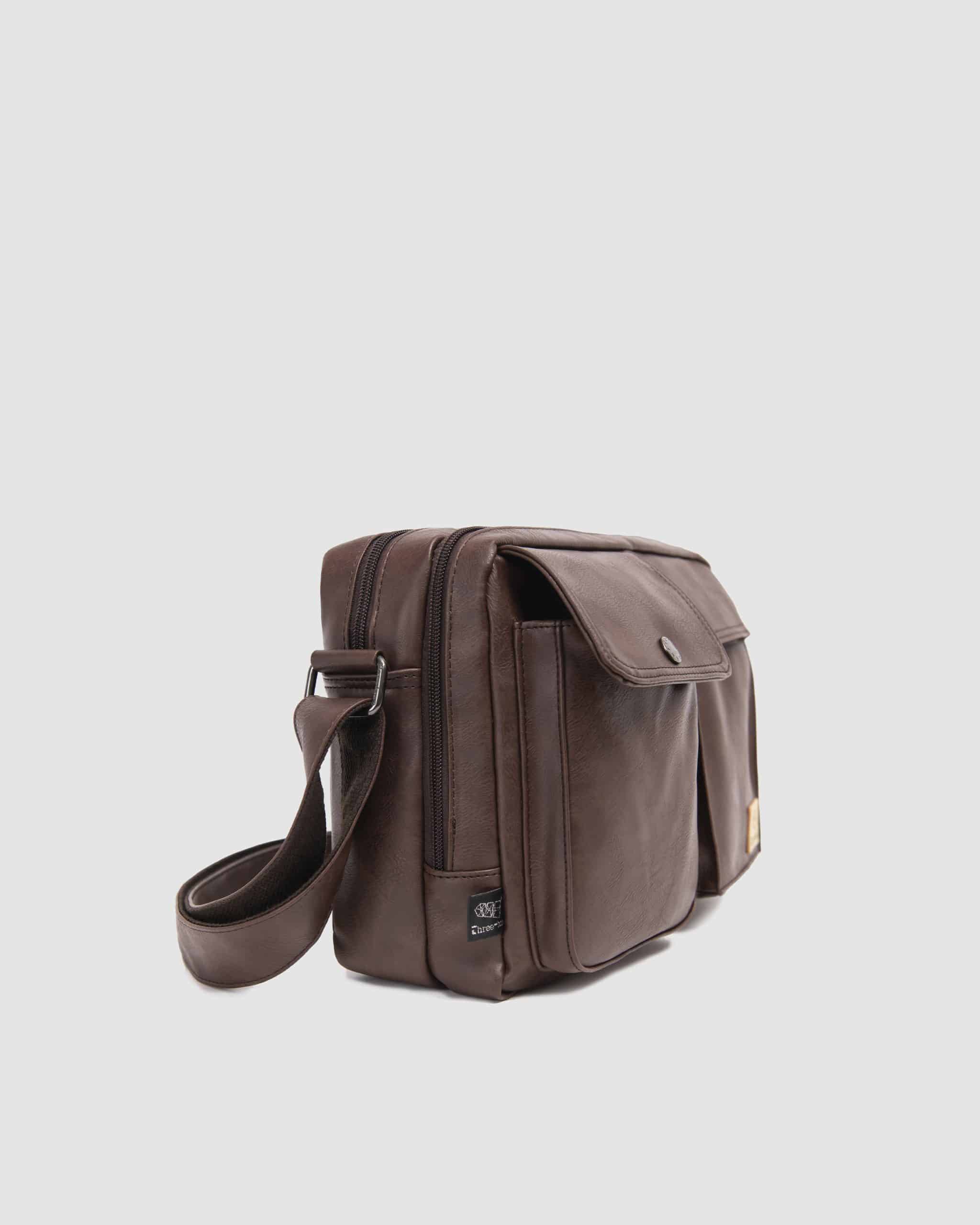 THREE-BOX Mini-Messenger Bag Shoulder Bag