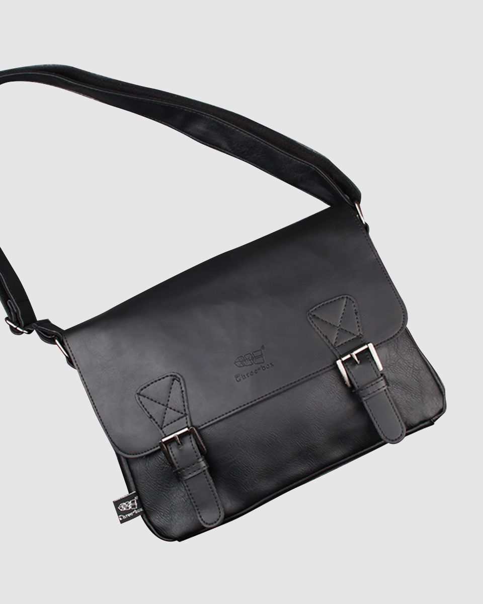 THREE-BOX Mini-Messenger / Cross-Body Bag