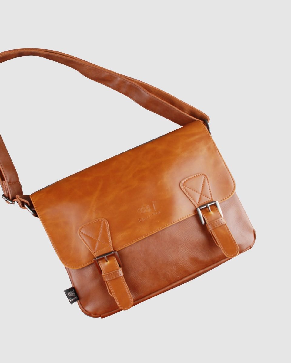 THREE-BOX Mini-Messenger / Cross-Body Bag