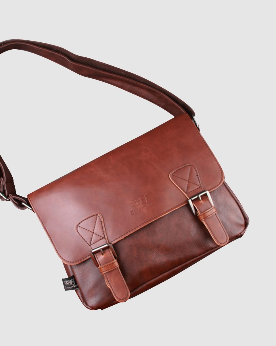 THREE-BOX Mini-Messenger / Cross-Body Bag