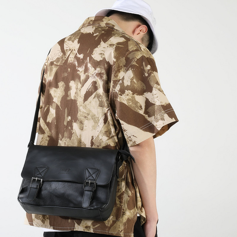 THREE-BOX Mini-Messenger / Cross-Body Bag