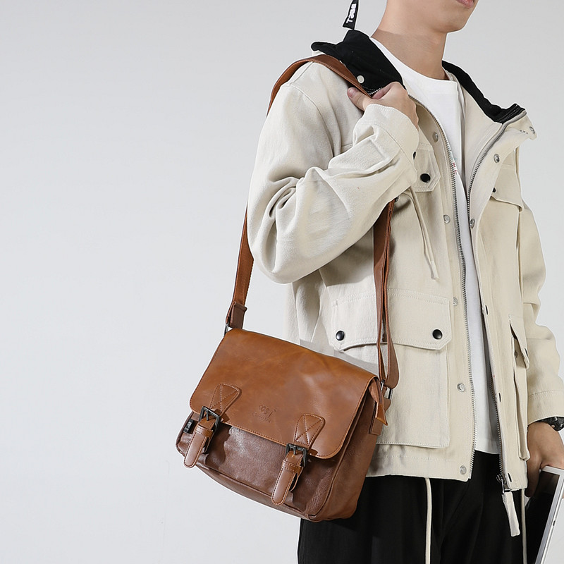 THREE-BOX Mini-Messenger / Cross-Body Bag